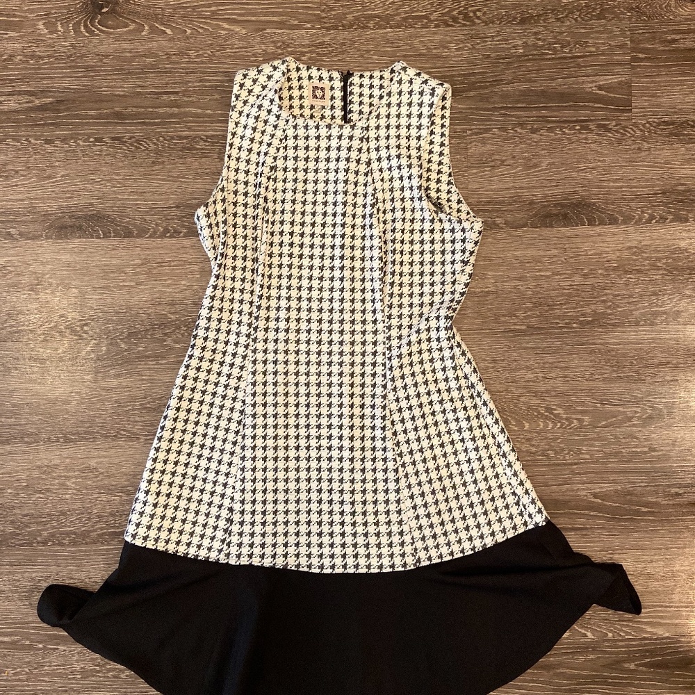 Anne Klein - Houndstooth Dress
